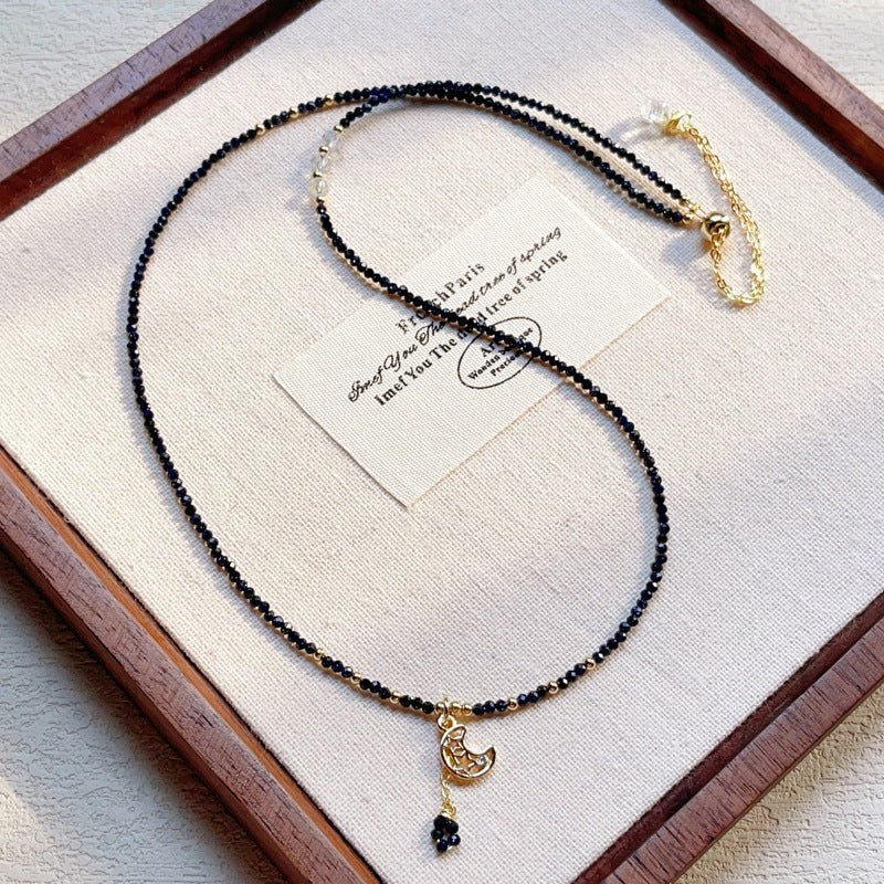 Fortune Lotus Blue Goldstone Multi - Layer Bracelet – Cut Beads Three - Ring Wrap for Confidence &amp; Ambition – Bracelet for tags