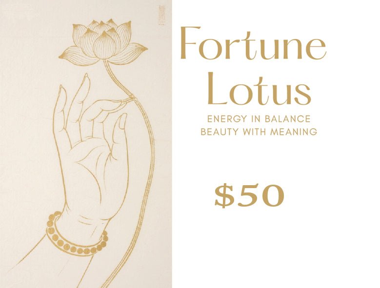 Fortune Lotus Fortune Lotus Gift Card $25 – for tags