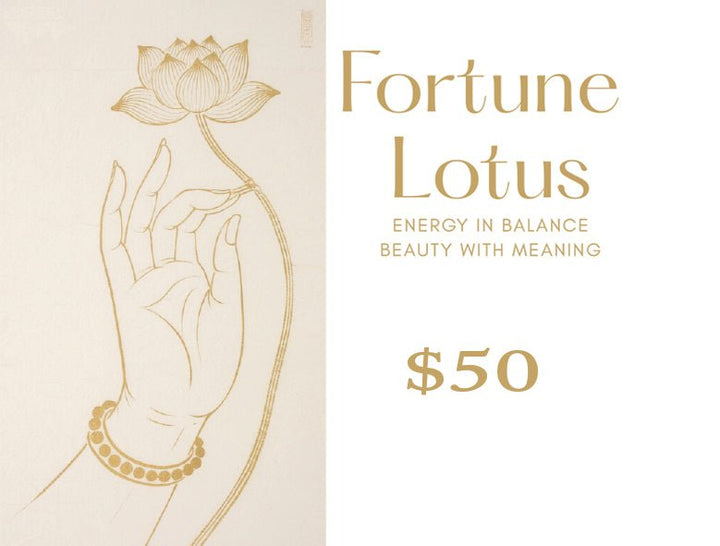 Fortune Lotus Fortune Lotus Gift Card $25 – for tags