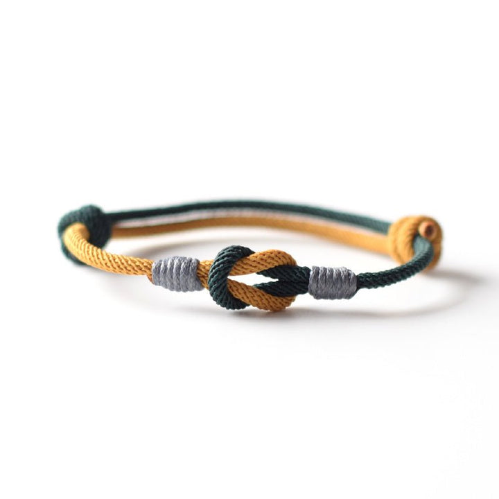 Fortune Lotus Hand - Woven Rope Bracelet – Minimalist Adjustable Design for Daily Wear &amp; Protection – Bracelet for tags