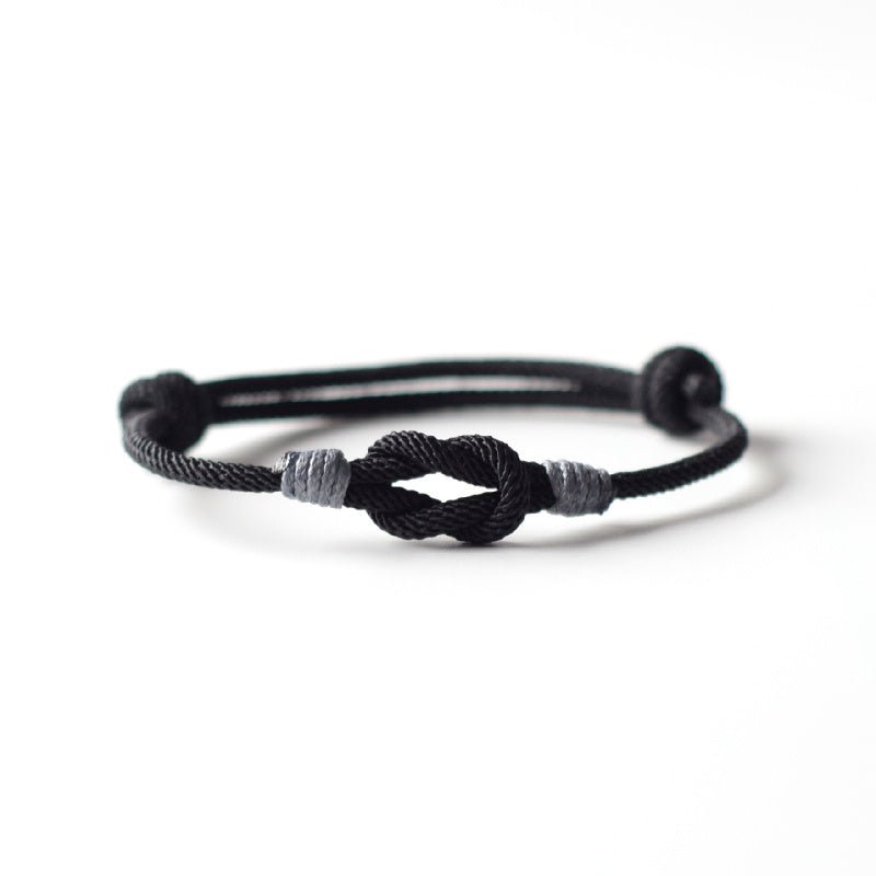 Fortune Lotus Hand - Woven Rope Bracelet – Minimalist Adjustable Design for Daily Wear &amp; Protection – Bracelet for tags