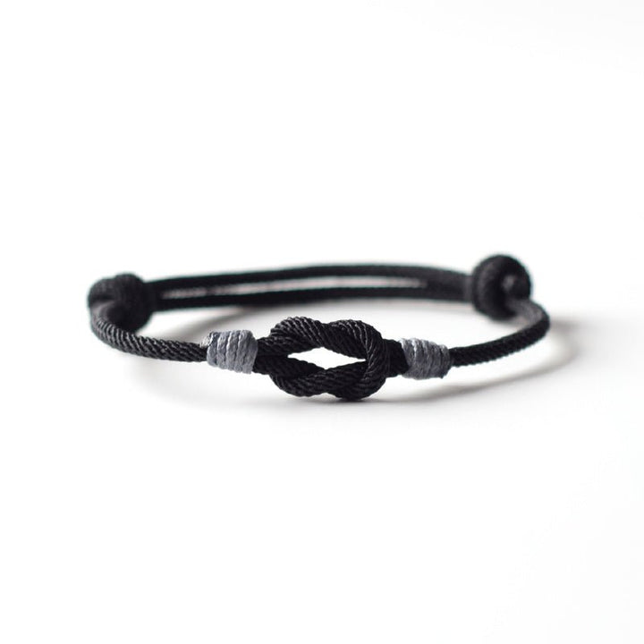 Fortune Lotus Hand - Woven Rope Bracelet – Minimalist Adjustable Design for Daily Wear &amp; Protection – Bracelet for tags