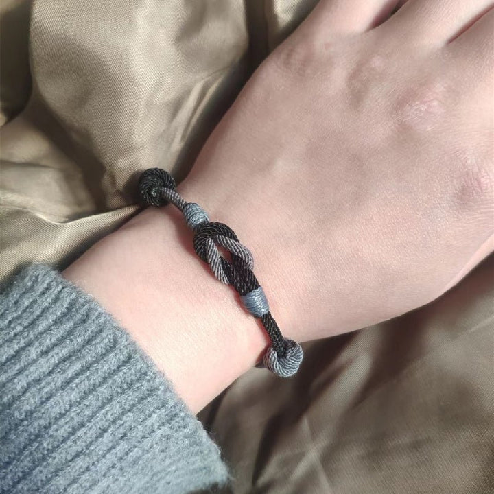 Fortune Lotus Hand - Woven Rope Bracelet – Minimalist Adjustable Design for Daily Wear &amp; Protection – Bracelet for tags