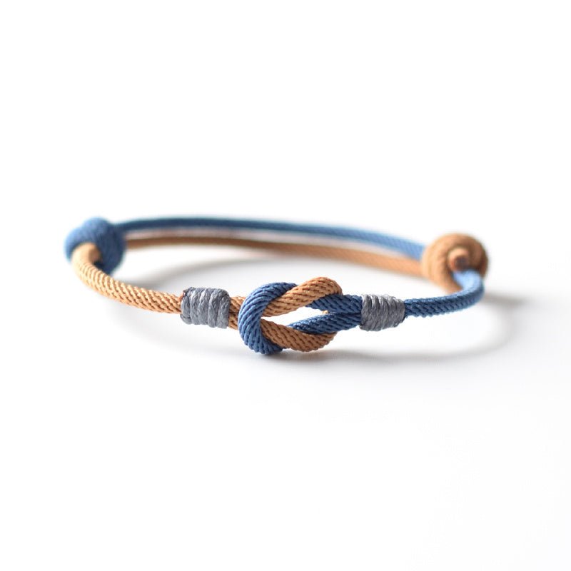 Fortune Lotus Hand - Woven Rope Bracelet – Minimalist Adjustable Design for Daily Wear &amp; Protection – Bracelet for tags