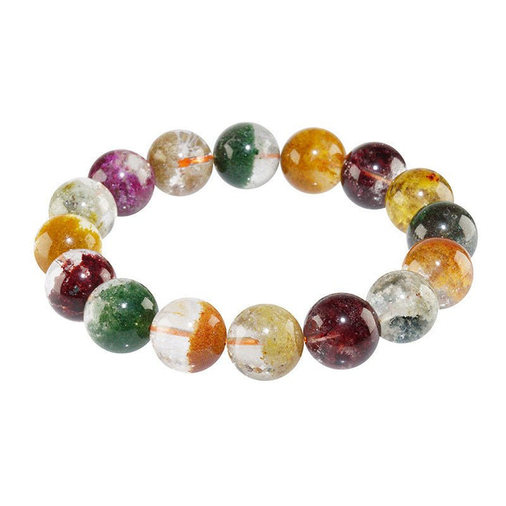 Fortune Lotus Natural Four Seasons Colorful Ghost Bracelet – Cornucopia Design for Balance &amp; Abundance – Bracelet for tags