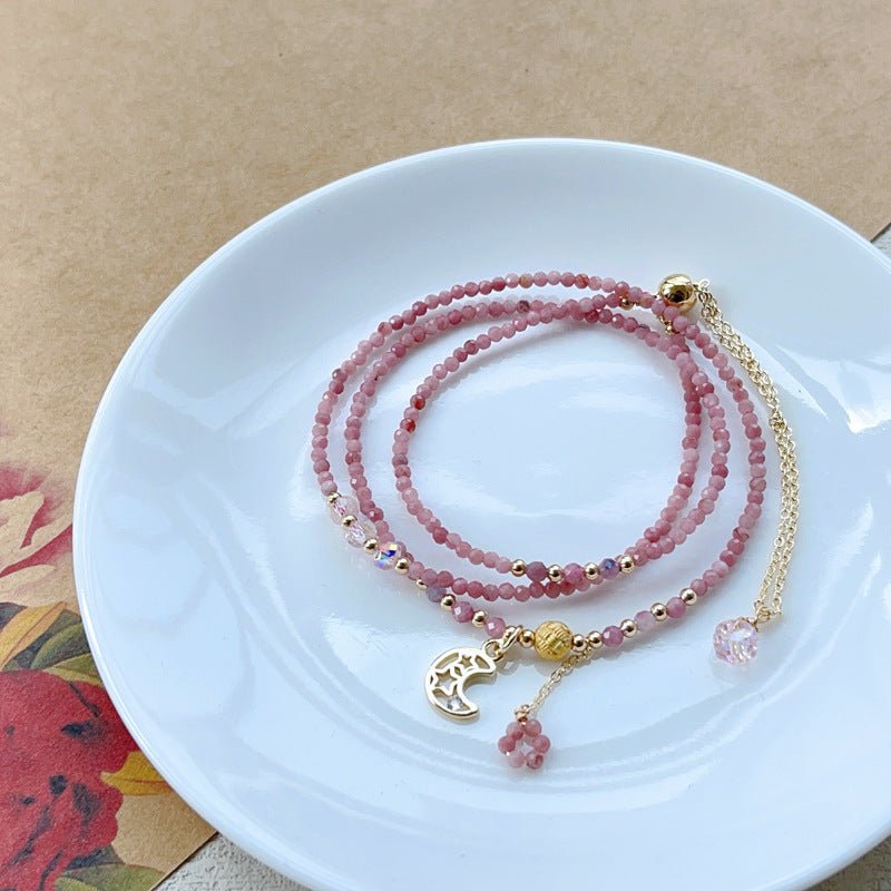 Fortune Lotus Natural Opal Women’s Bracelet – 3mm Beads for Love, Harmony &amp; Emotional Balance – Bracelet for tags