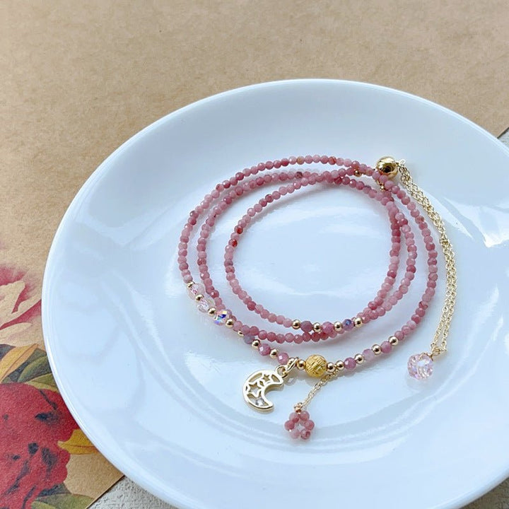 Fortune Lotus Natural Opal Women’s Bracelet – 3mm Beads for Love, Harmony &amp; Emotional Balance – Bracelet for tags