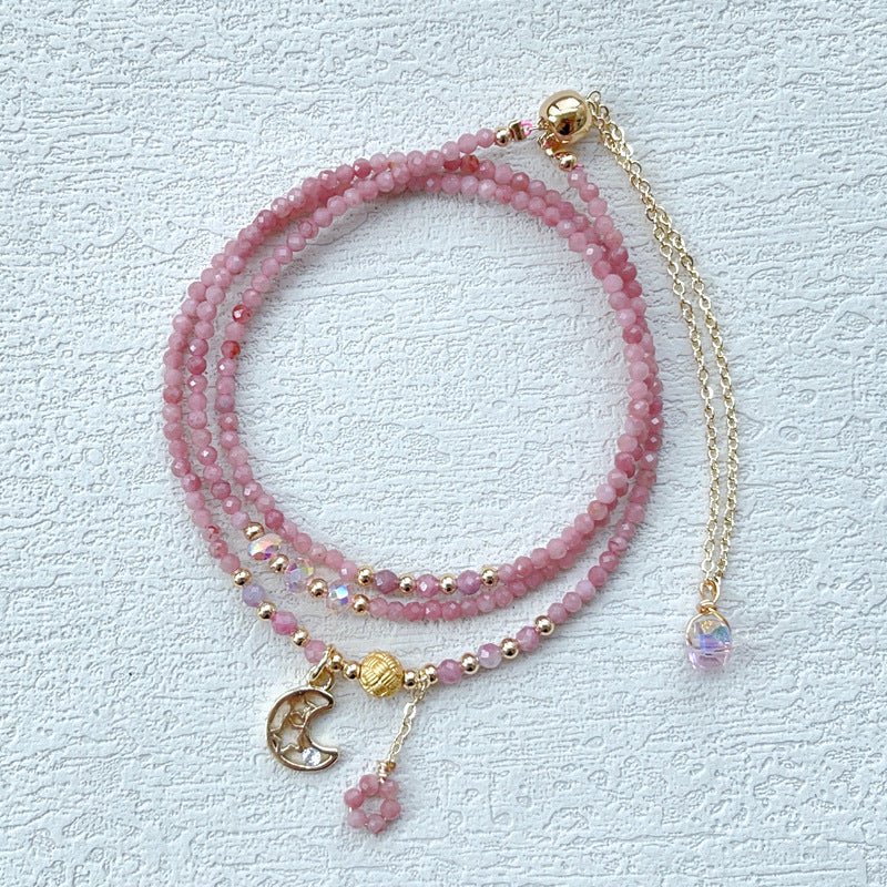 Fortune Lotus Natural Opal Women’s Bracelet – 3mm Beads for Love, Harmony &amp; Emotional Balance – Bracelet for tags