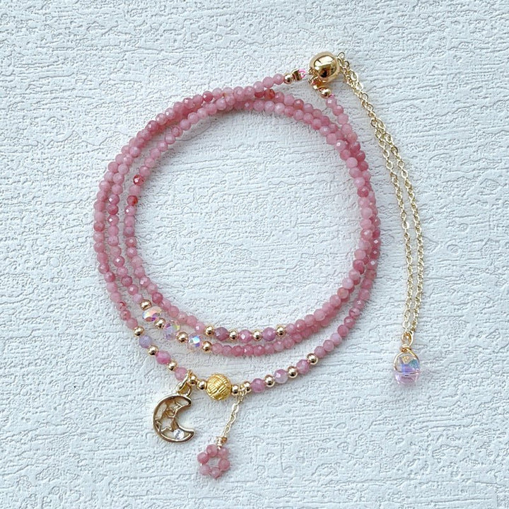 Fortune Lotus Natural Opal Women’s Bracelet – 3mm Beads for Love, Harmony &amp; Emotional Balance – Bracelet for tags