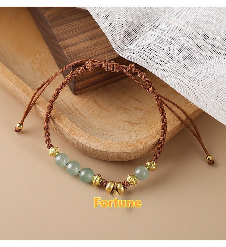 Fortune Lotus Telescopic Woven Bracelet – Adjustable Hand Strap Design for Modern Style – Bracelet for tags