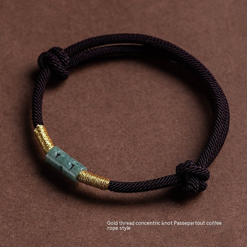 Fortune Lotus True Love Knot Red Rope Bracelet – Handmade Zodiac Year Design for Luck &amp; Protection – Bracelet for tags