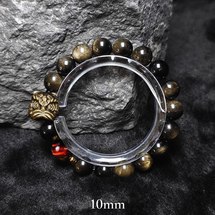 Fortune Lotus Women's Retro Easy Matching Natural Silver Stone Bracelet – Bracelet for tags